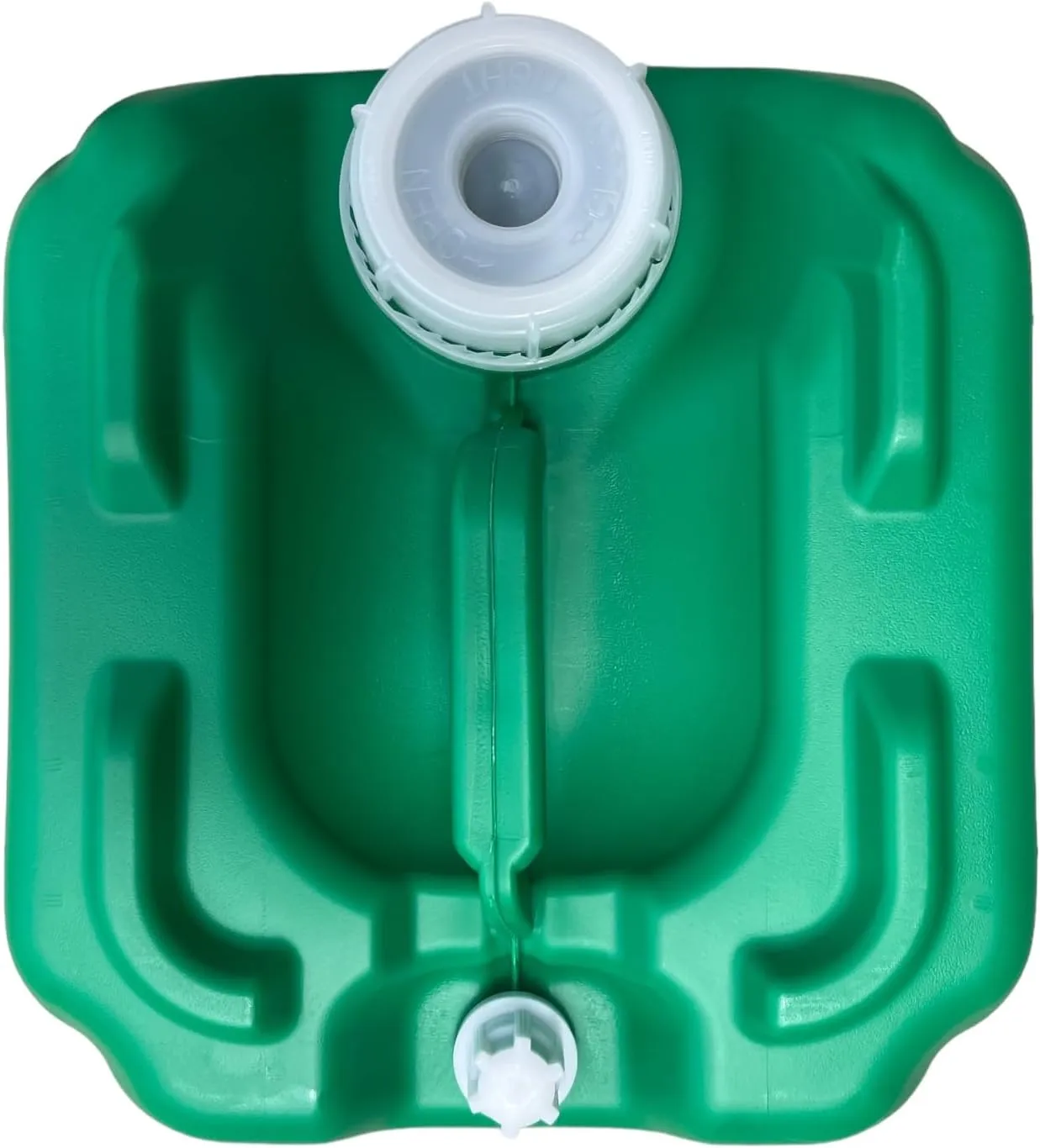 | 5.3 Gallon Tighthead Container with 70MM Cap | Carboy | Hedpack | Water Storage Container | Includes (1) Container with Cap (Green)