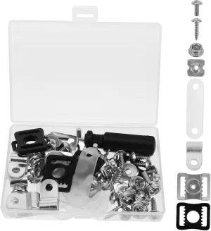 -in- Helmet Repair Kit 57pcs Set for Football Hockey Baseball Easy Maintenance Hardware