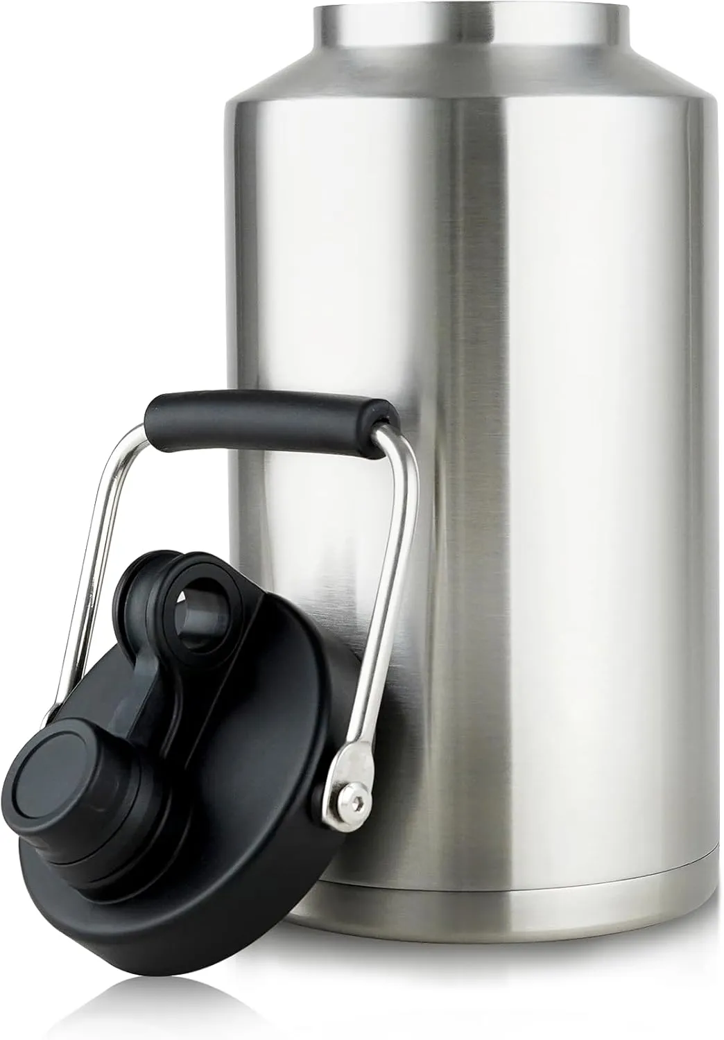 1 Gallon Water Jug Bottle Insulated, 128 oz Stainless Steel Water Bottle Wide Mouth Double Vacuum Dishwasher Safe BPA Free for Hot & Cold Drinks