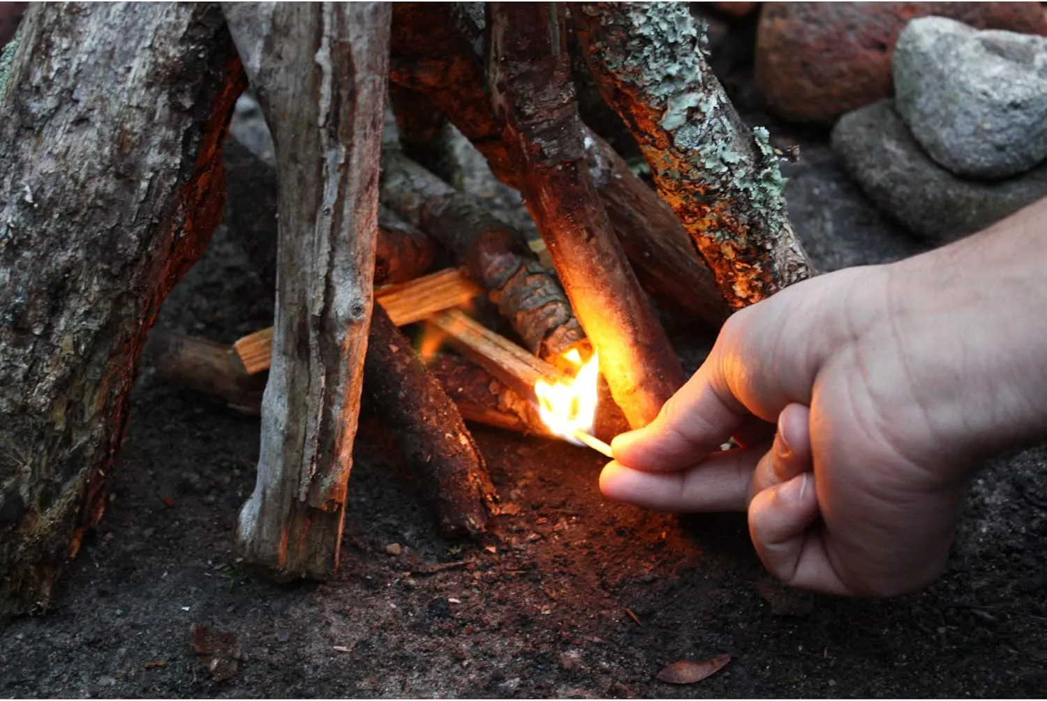 1 Pack Fatwood Fire Starter Sticks, Fireplace & Campfires, 50 Lbs