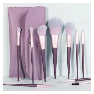 10 piece set of makeup brushes, beginner's complete set of makeup brushes