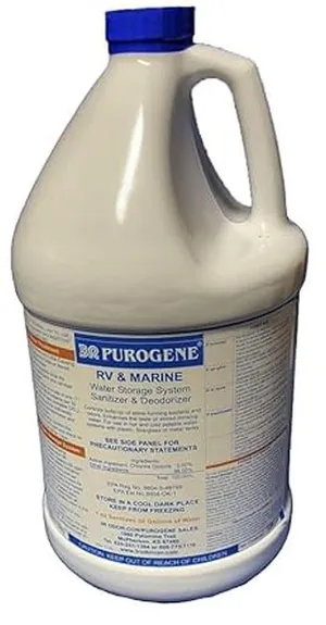 128oz Purogene Water Treatment Preserver and Maintainer for Drinking Water Treatment. Provides for Long-Term Storage of Drinking Water