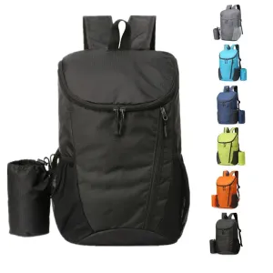 15L Lightweight Waterproof Foldable Backpack - Large Capacity Ultralight Outdoor Travel Sports Backpack