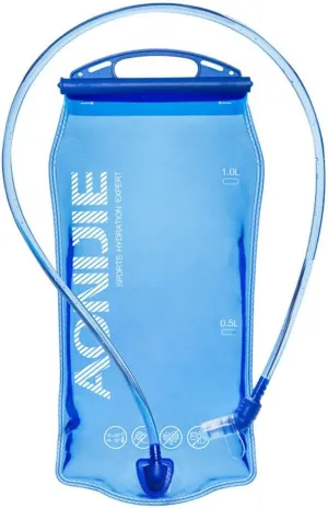 1L/ 2L/ 3L Hydration Bladder, BPA Free Leak Proof Water Storage Bladder Bag, Water Reservoir Hydration Pack Replacement for Hiking Camping Biking Backpacking, Blue