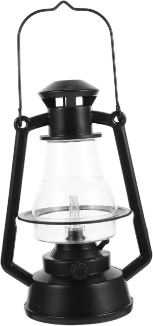 1pc Outdoor Decorative Lantern Emulational Flame Candle Lamp Portable Camping Light Easy to Carry Material Battery Operated for Outdoor Camping and Night Use