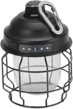 1Set USB Rechargeable Camping Lantern Portable Outdoor Light for Hiking Emergency and Survival Convenient Charging Cable Included Multi Functional Design Easy to Hang