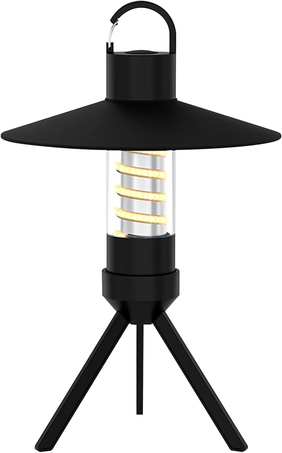 2-in-1 LED Camping Lantern 2000mAh USB Rechargeable Emergency Light 3 Modes with Flashlight Portable Emergency Light for Camping Hiking