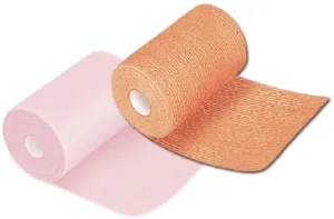 2 Layer Compression Bandage System, CoFlex TLC Calamine 4 Inch X 6 Yard / 4 Inch X 7 Yard 25-30 mmHg Self-Adherent/Pull On Closure Tan NonSterile 2 Layer Compression Bandage System (Box/2)