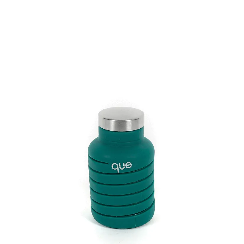 20oz Collapsible Water Bottle - Forest Green