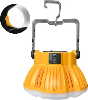 20V LED Camping Lantern for Dewalt 20v Battery, 24W LED Work Light for Emergency and Hurricane,Camping, Hiking, Fishing（Battery Not Included）