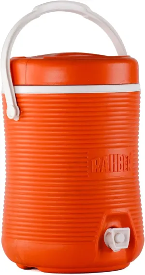 2.1 Gallon Insulated Water Jug Dispenser with Flat Seat Lid Portable Camping Water Jug with Spout Small Water Cooler for Sports, Camping, Parties, Tailgating, and Outdoor Use