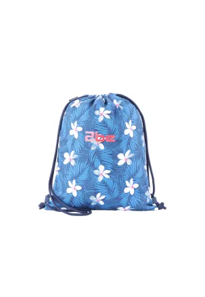 2be String Bag / Lightweight Backpack / Gym Bag Blue