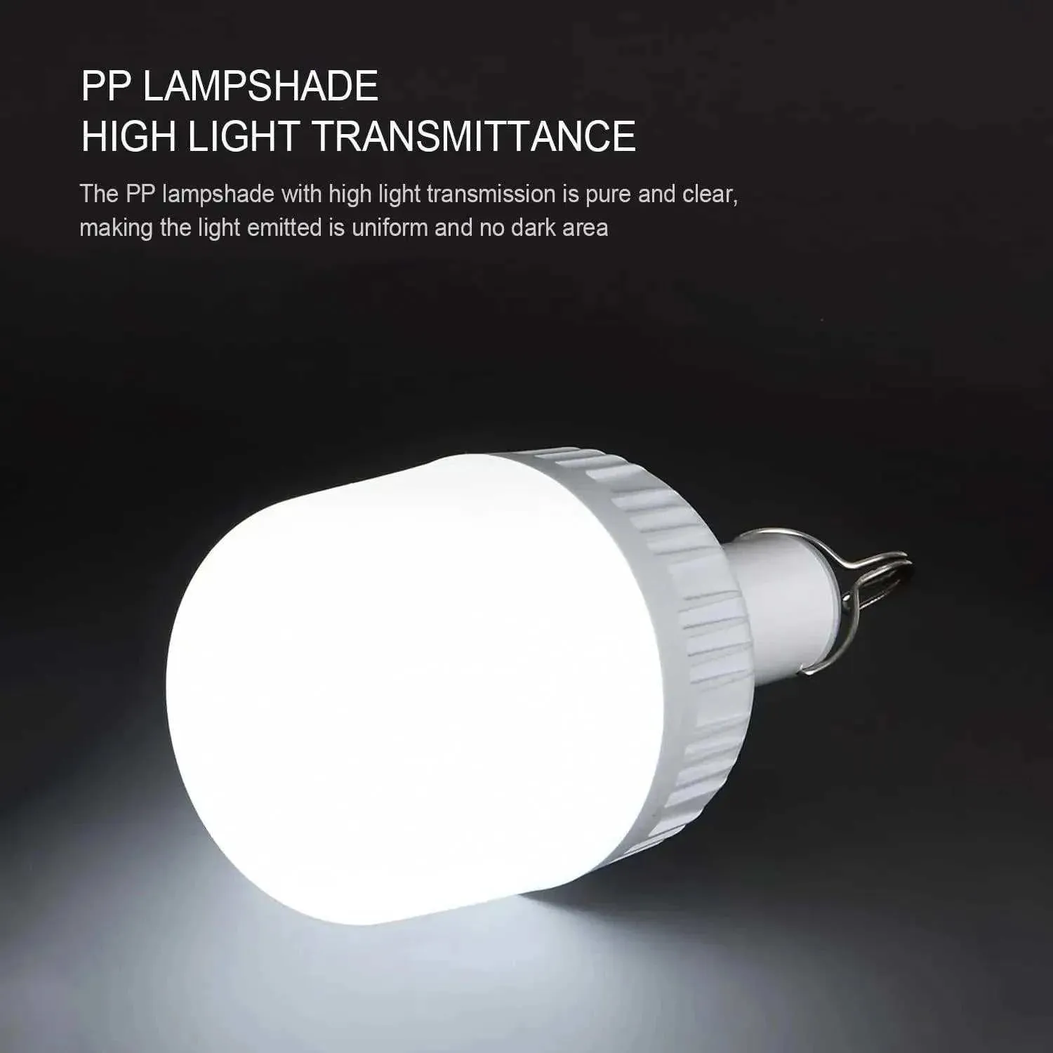 30-260W Portable Tent Lamp Battery Lantern BBQ Camping Light Outdoor Bulb USB LED Emergency Lights for Patio Porch Garden
