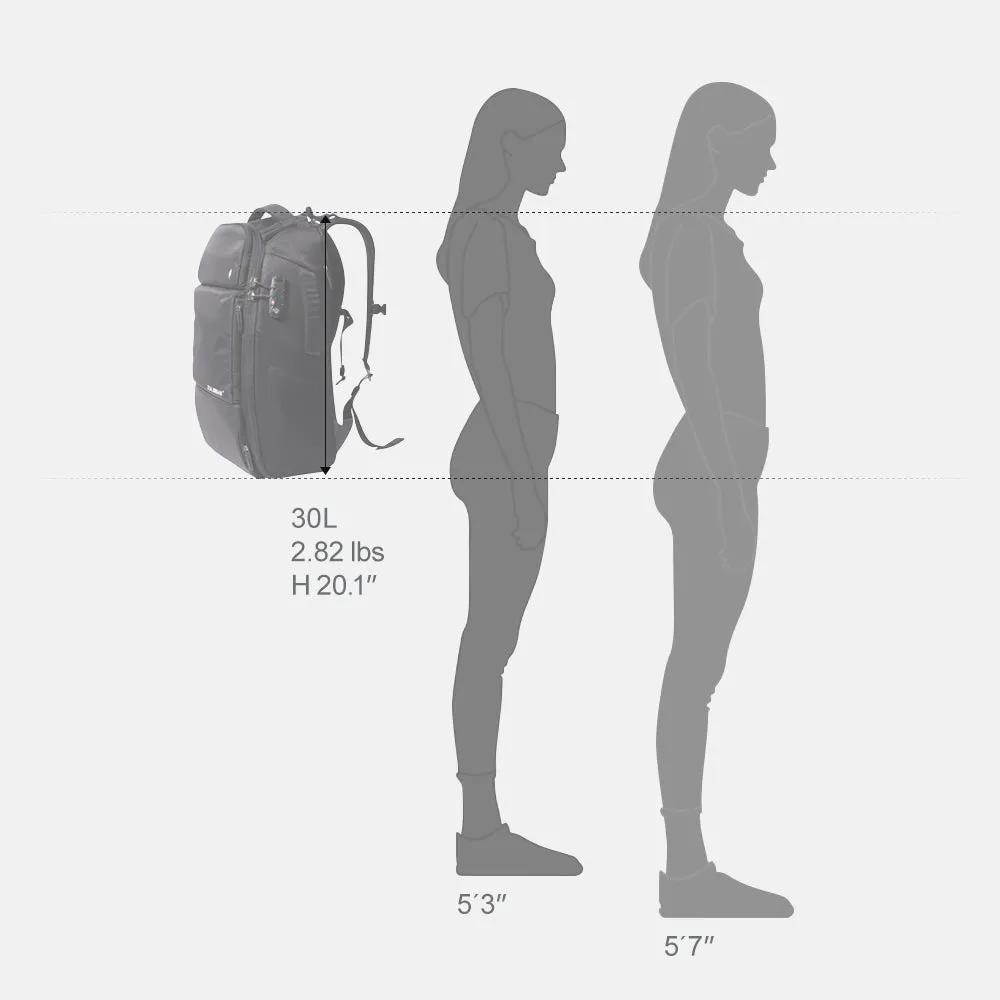 30L Lightweight City Backpack Zappy 1.0