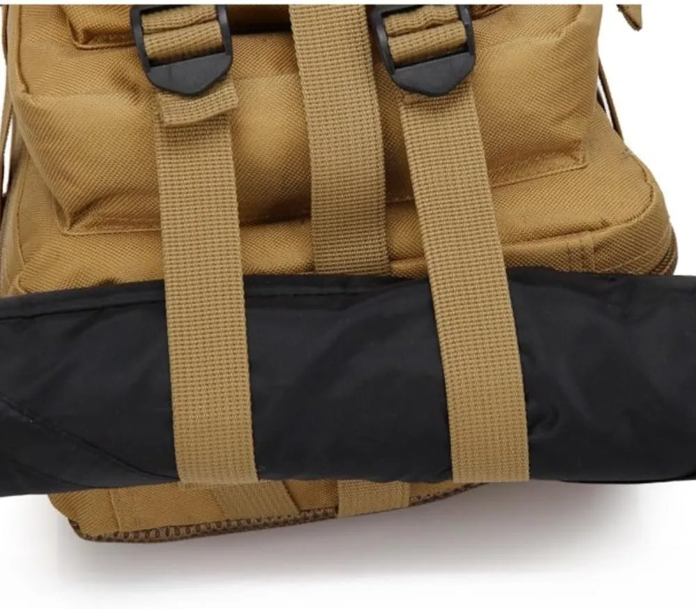 30L Waterproof Hiking Tactical Backpack with MOLLE System – Lightweight & Ergonomic Design for Camping, Trekking, Outdoor Adventures (Digital Desert Camo)