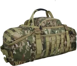 35L 50L 80L Outdoor Mountaineering Bag Molle Tactical Backpack Large Duffel Bag Hiking Camping Travel Bags(60L CP)