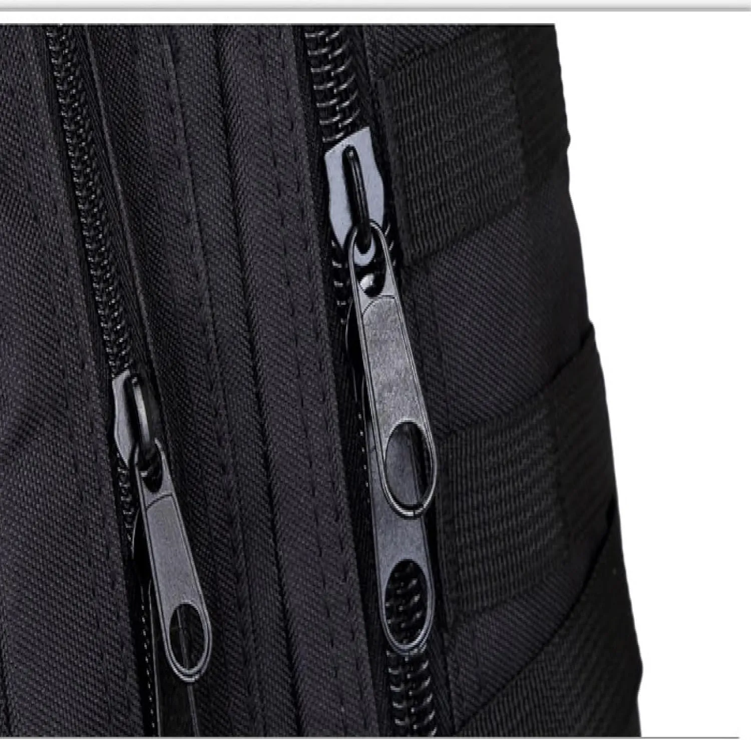 3P Tactical Backpack Outdoor Backpack Camo Pack Medium Lightweight, 36-55L, Black
