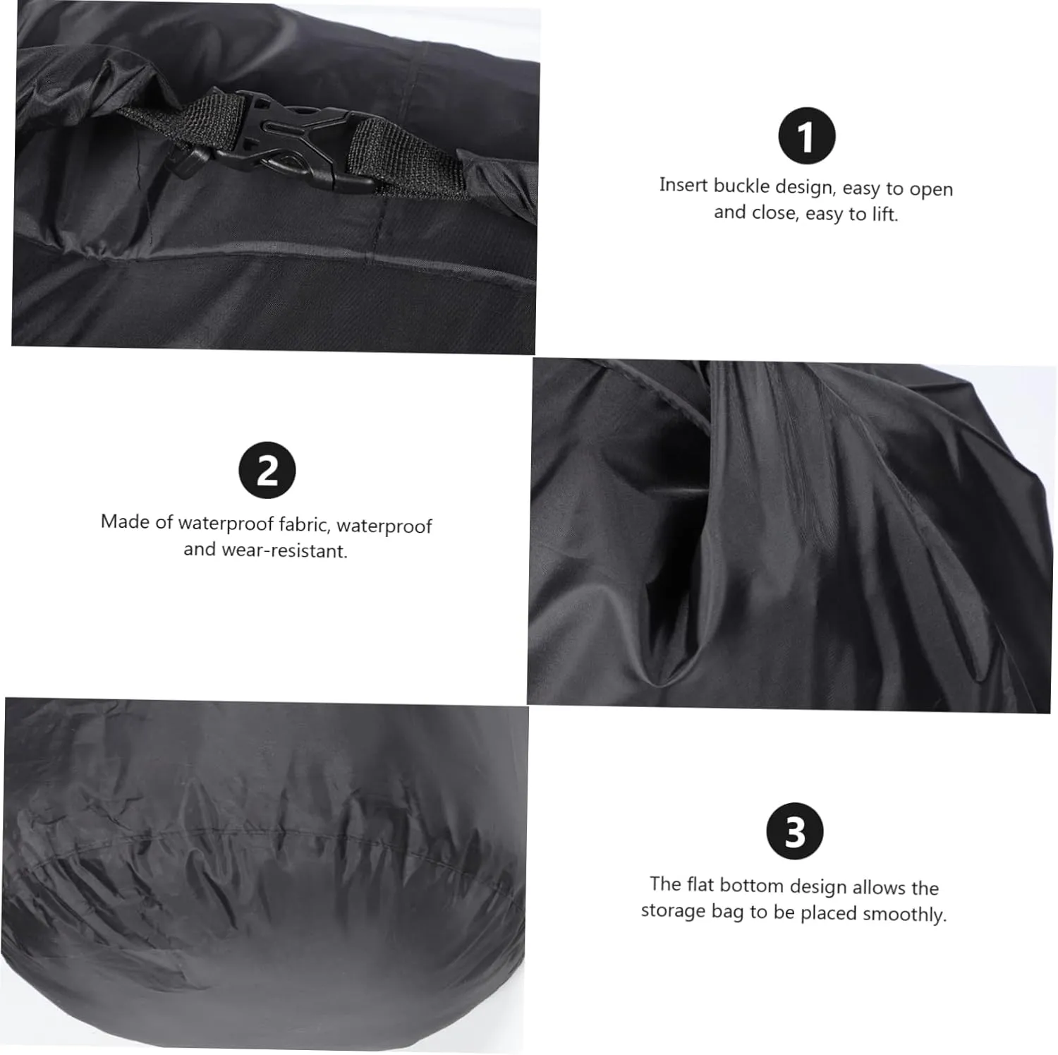 3pcs Backpack for Kayaking Rafting and Boating Lightweight Dry Bag for Outdoor Activities Fishing Hiking and Camping Versatile Storage
