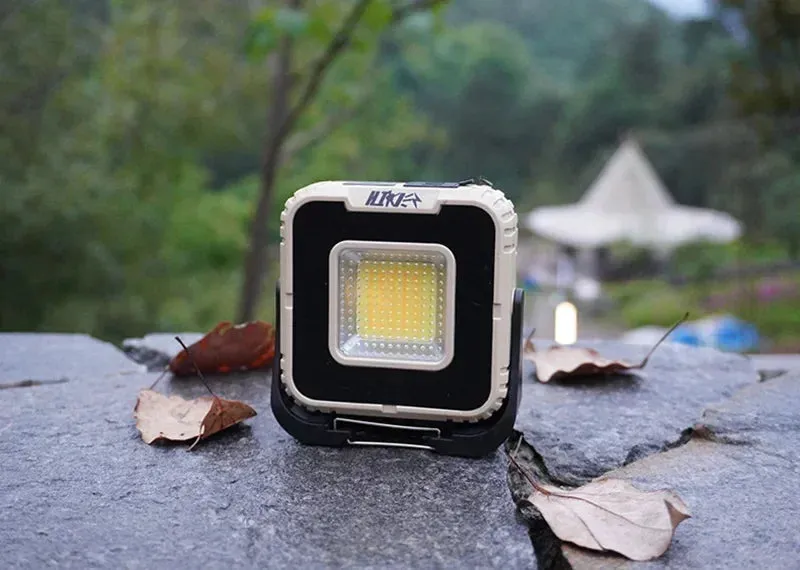4000mAh LED Tent Light Rechargeable Camping Lantern with Magnet Portable Strong Light Emergency Lamp Outdoor Repair Lighting
