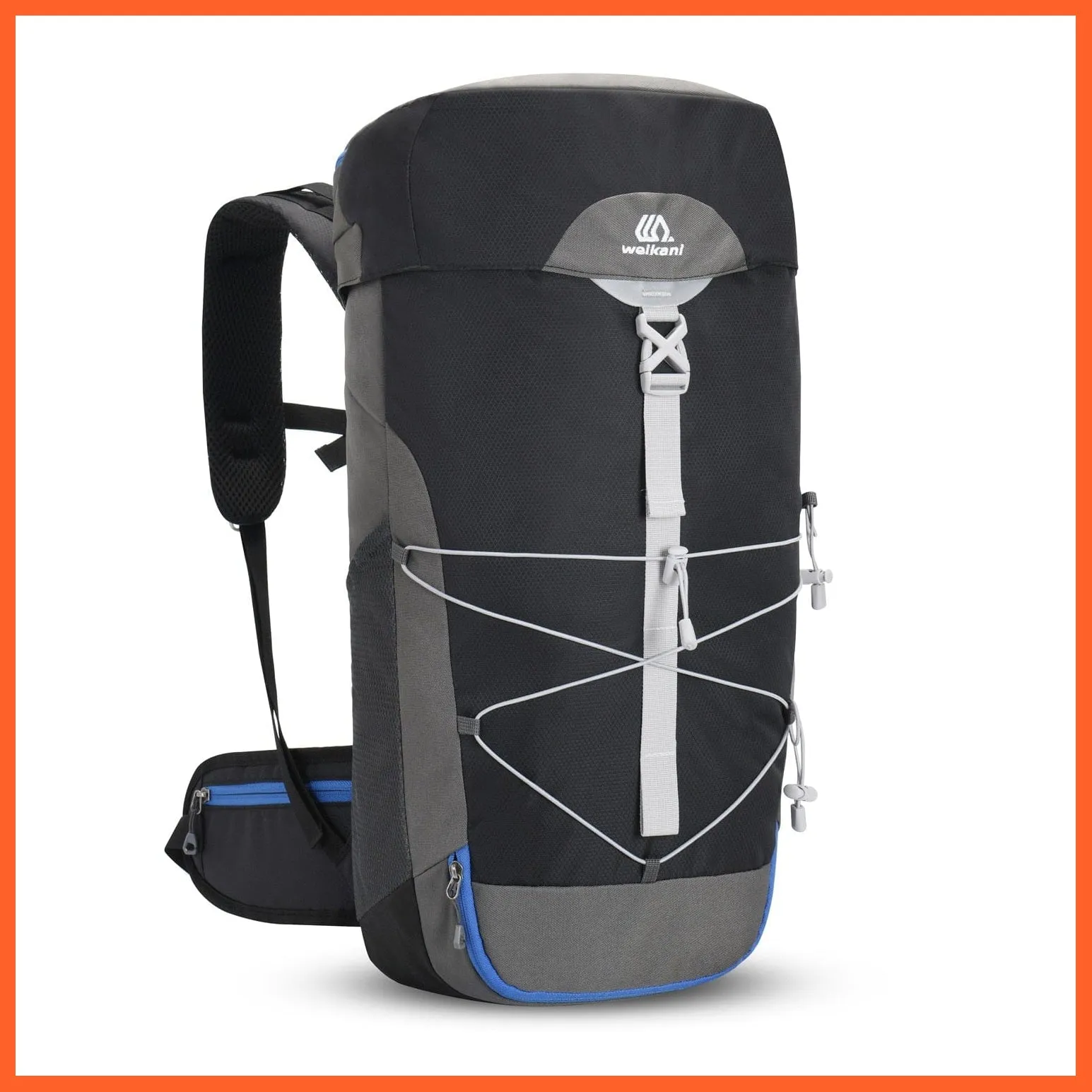40L Outdoor Lightweight Waterproof Backpack | Travel Hiking Backpack Bag