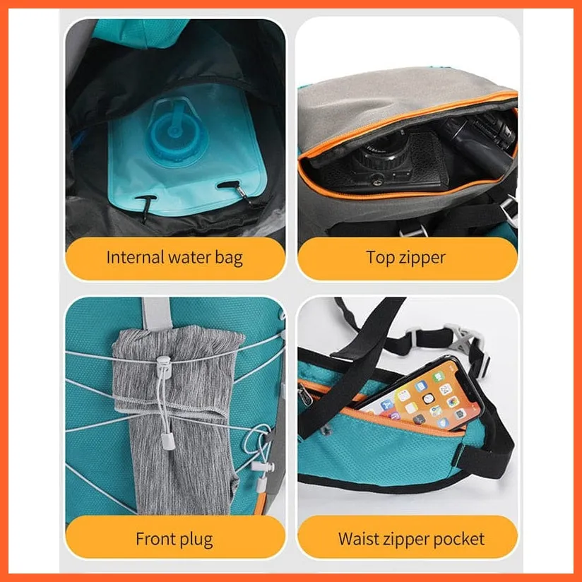 40L Outdoor Lightweight Waterproof Backpack | Travel Hiking Backpack Bag