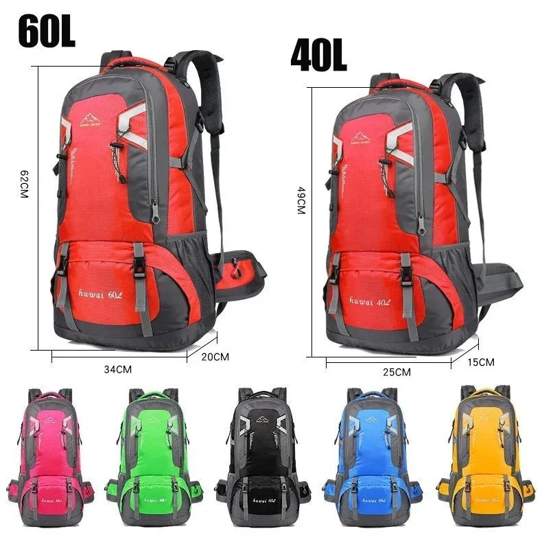 40L/60L Waterproof Outdoor Travel Backpack