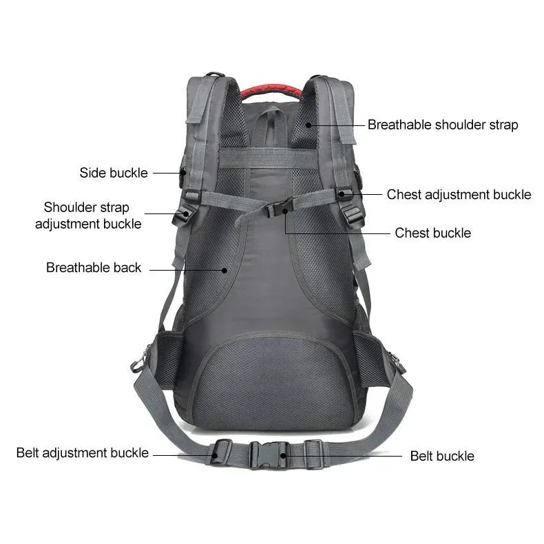 40L/60L Waterproof Outdoor Travel Backpack