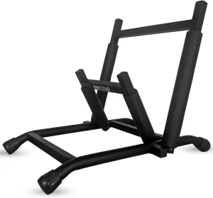 5 Core Amp Stand Heavy Duty Metal Build Adjustable Guitar Amplifier Low Profile Folding Fully Collapsible Black - Gas 01 BLK