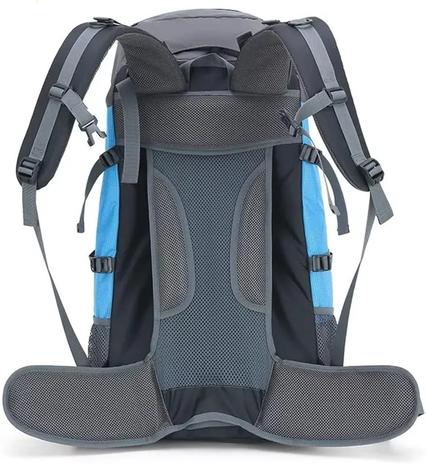 60L Hiking Backpack Outdoor Bag Sports Bag Mountaineering Travel Large Capacity(A)