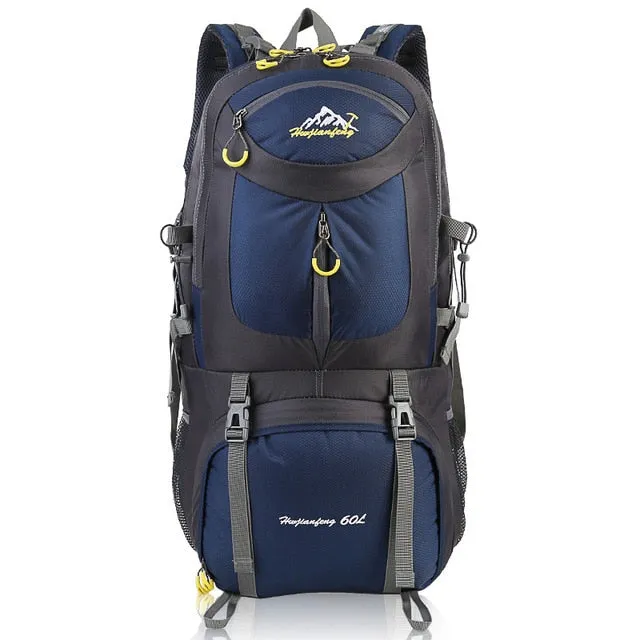 60L Internal Frame Outdoor Waterproof Backpack