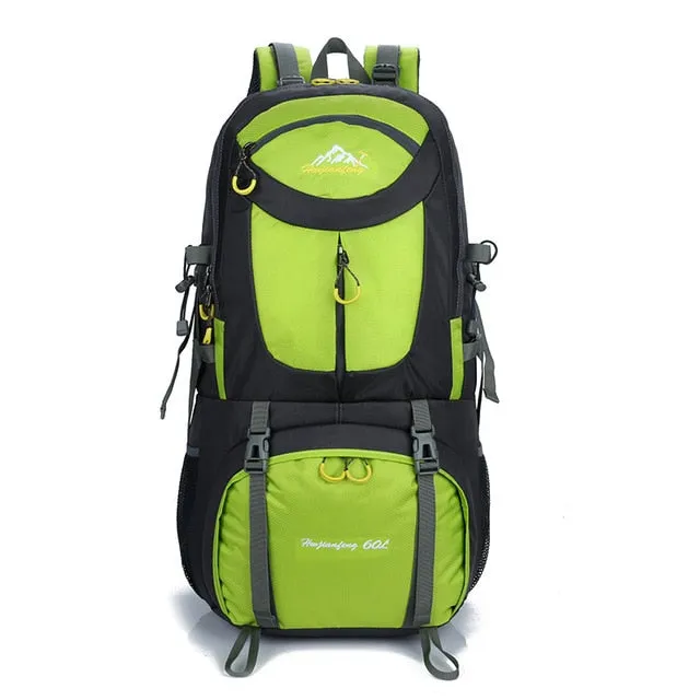 60L Internal Frame Outdoor Waterproof Backpack