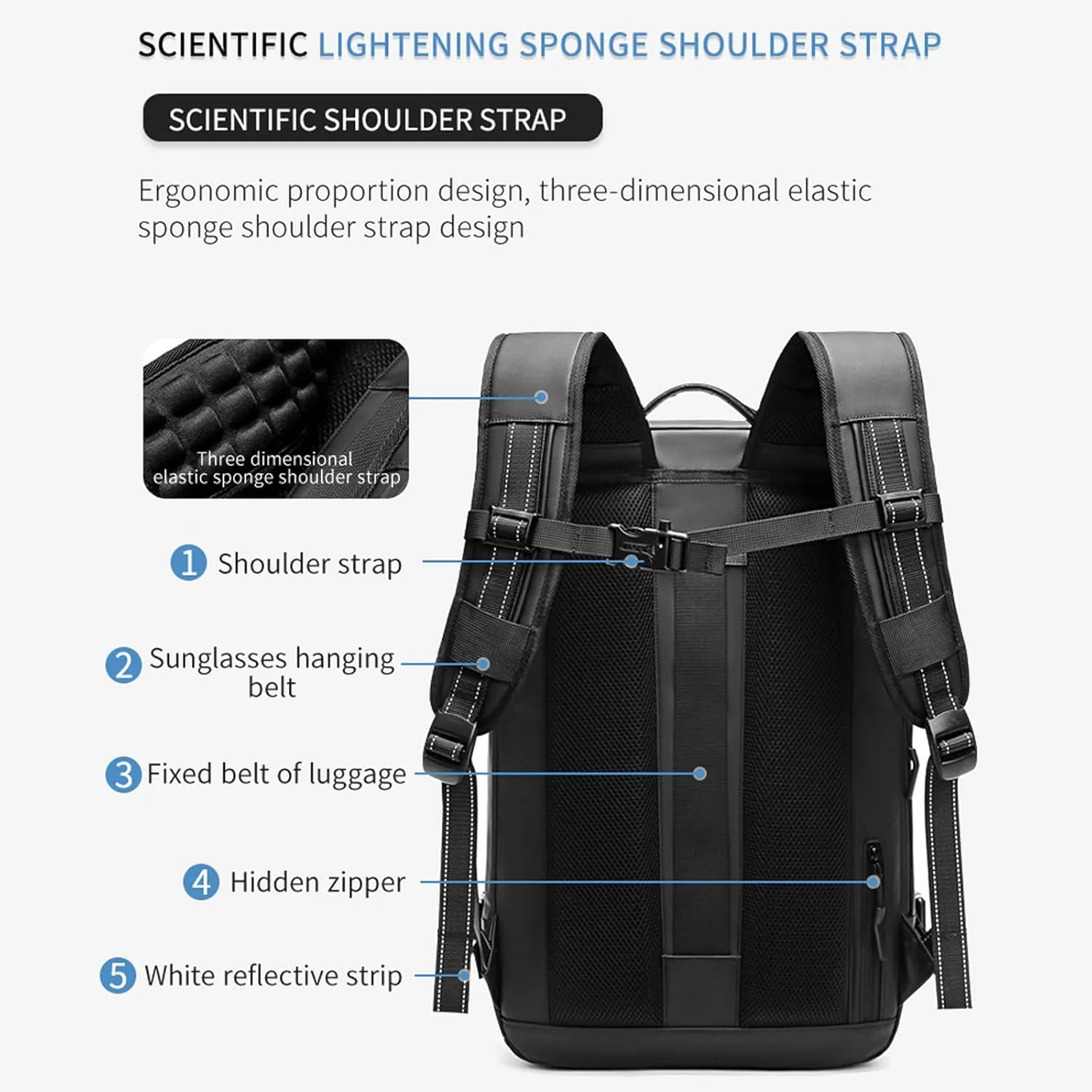 60L Voyage Vac Backpack,Expandable Vacuum Seal Travel Backpack Tsa Lock,Waterproof Anti Theft Vacuum Compression Backpacks (Green)