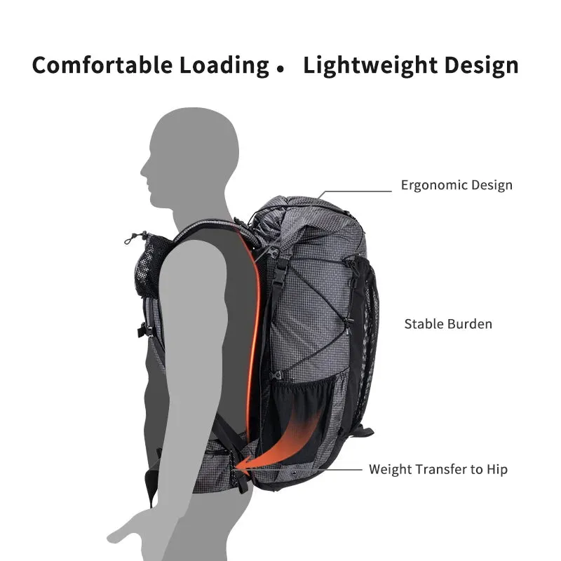 60L Waterproof Climbing Backpack