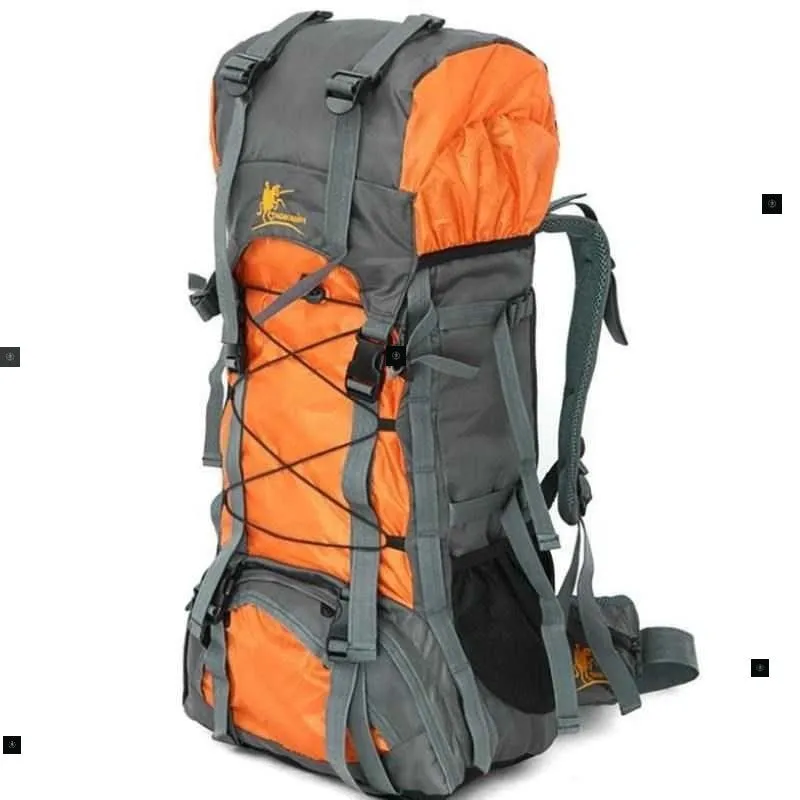 60L Waterproof Climbing Travel Backpack for Hiking and Adventure