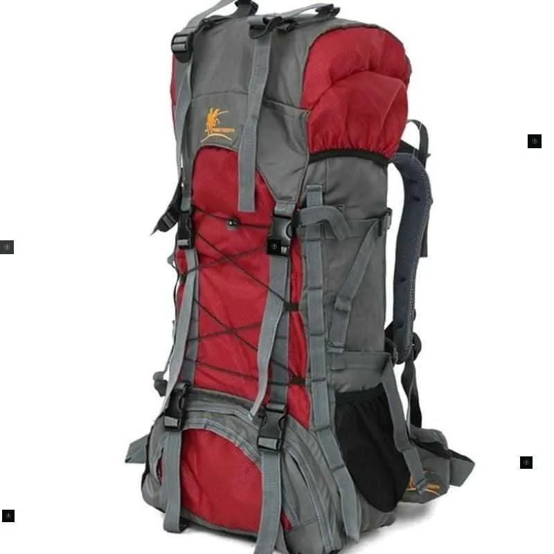 60L Waterproof Climbing Travel Backpack for Hiking and Adventure