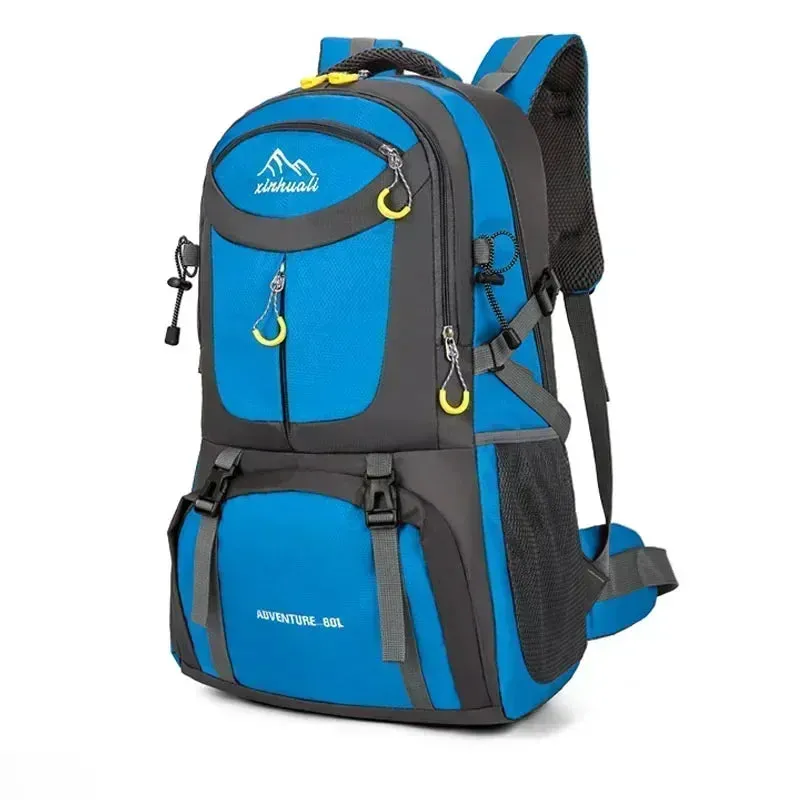 60L Waterproof Hiking Backpack with Durable Construction