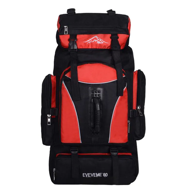 60L Waterproof Nylon Climbing Bag