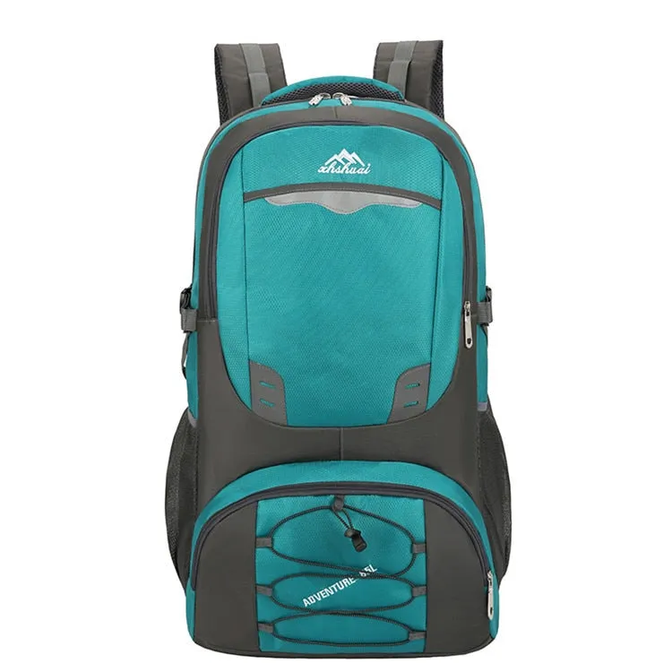 60L Waterproof Polyester  Travel Backpack