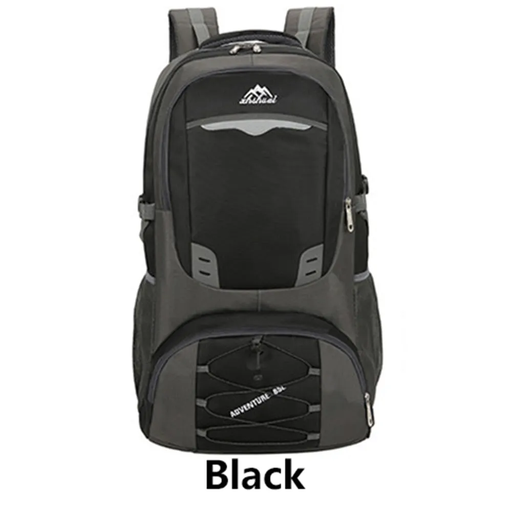 60L Waterproof Polyester  Travel Backpack