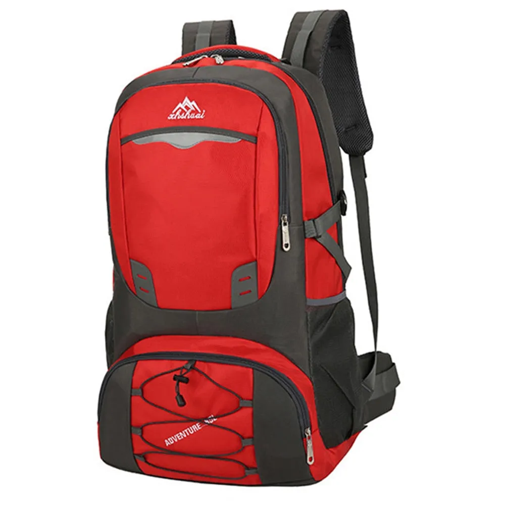 60L Waterproof Polyester  Travel Backpack