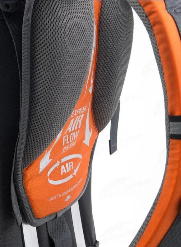 70L Rucksack With Aluminium Alloy Frame Waterproof Cover