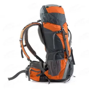 70L Rucksack With Aluminium Alloy Frame Waterproof Cover