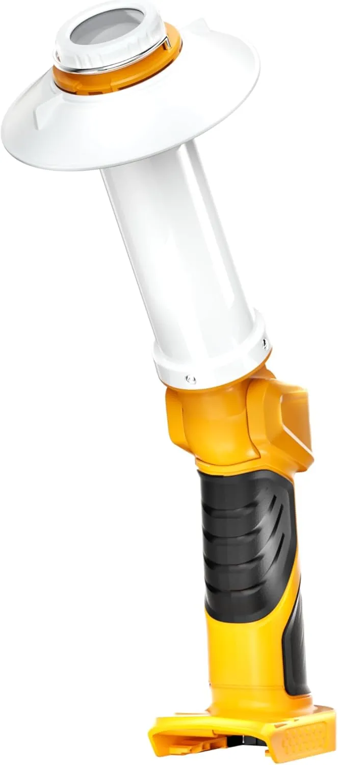 800LM Lantern Compatible with Dewalt 20V Max Batteries Outdoor Portable Camping Lantern with Hook USB Output Emergency Light Perfect for Camping Hiking and Outdoor Activities(NO Battery)