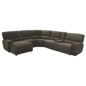 82386LCRR - (6)6-Piece Modular Reclining Sectional with Left Chaise