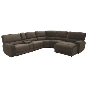 82386LRRC - (6)6-Piece Modular Reclining Sectional with Right Chaise