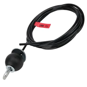 Adjustable Gym Cable Fitness Cable Steel Wire Rope for Home Gym Fitness Pulley System 2.5 M (2m)