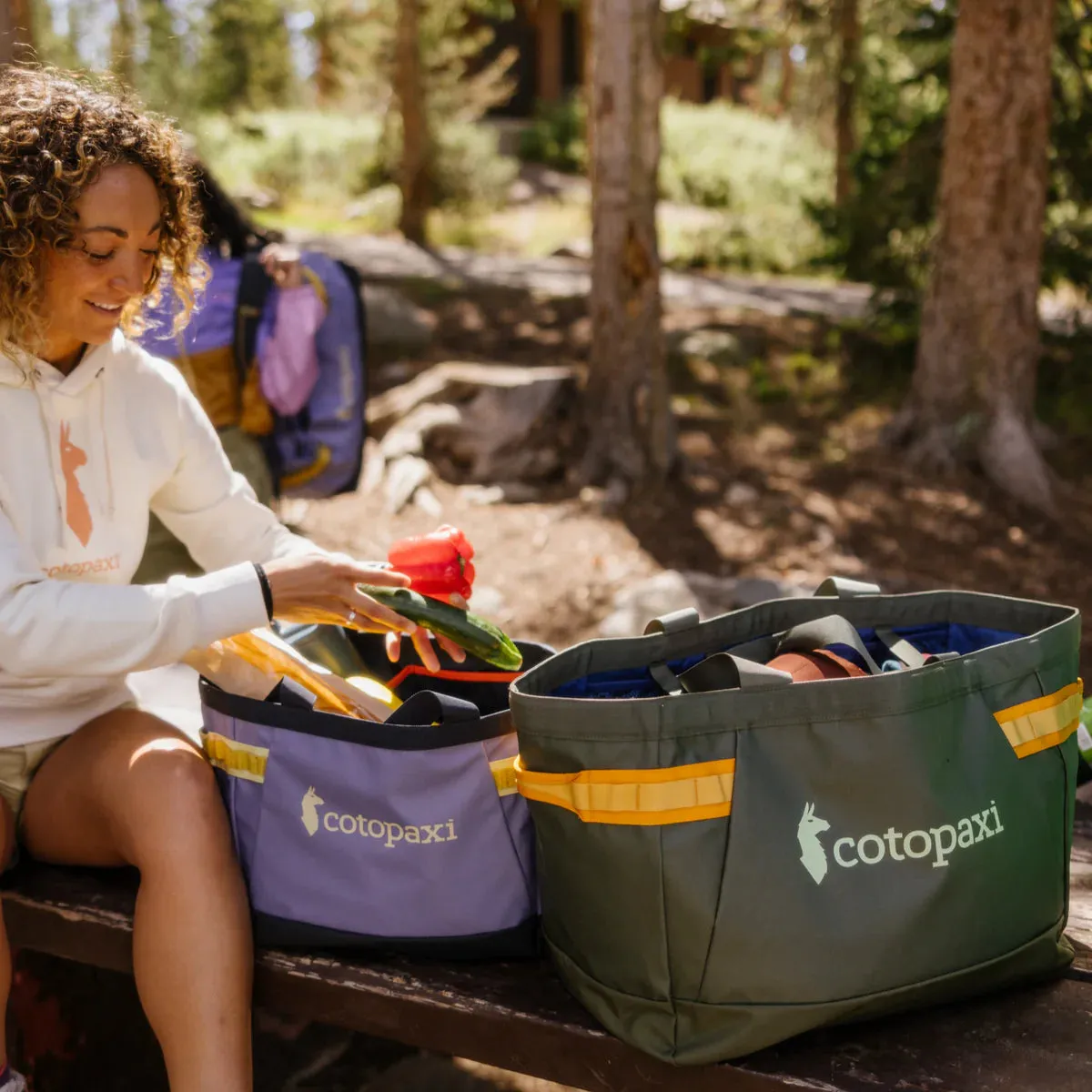 Allpa 60L Gear Hauler Tote - Blue Spruce/Abyss