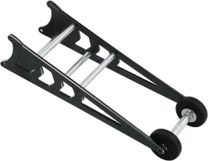Aluminum Alloy Wheelie Bar Kit Tail Wheel Head Up Compatibility with 1/10 Slash 2WD Rustler Bandit