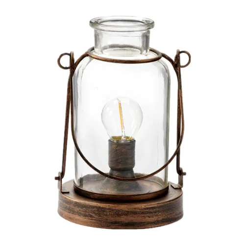 Antique VR-enabled Loved by customers LED Lantern Bronze