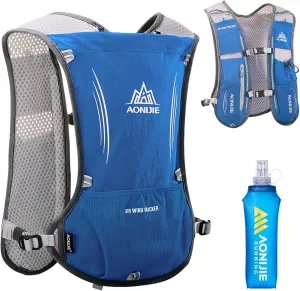 AONIJIE Hydration Backpack Running Vest, 5L Capacity, Multi-Pocket Design, Breathable and Lightweight, Pack for Outdoor Sports - Running, Cycling, Climbing and Hiking